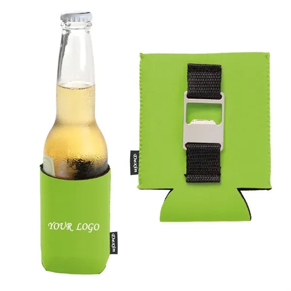 Neoprene 2-in-1 Bottle Opener & Can Cooler
