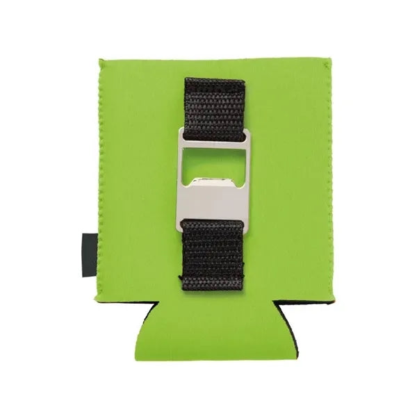 Neoprene 2-in-1 Bottle Opener & Can Cooler