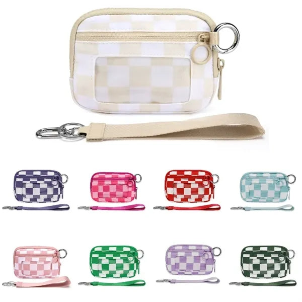 Small Wristlet Keychain Wallet