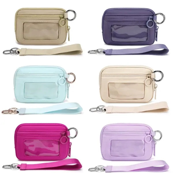 Small Wristlet Keychain Wallet