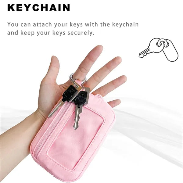 Small Wristlet Keychain Wallet