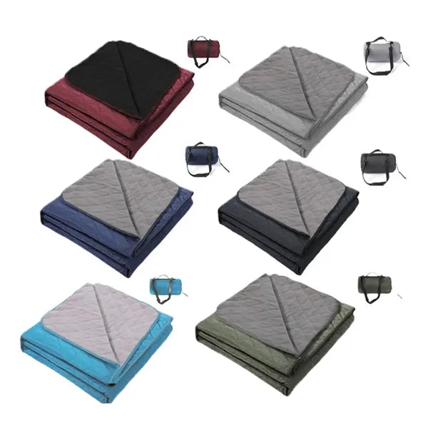 Waterproof Foldable Outdoor Picnic Blanket with Carry Bag