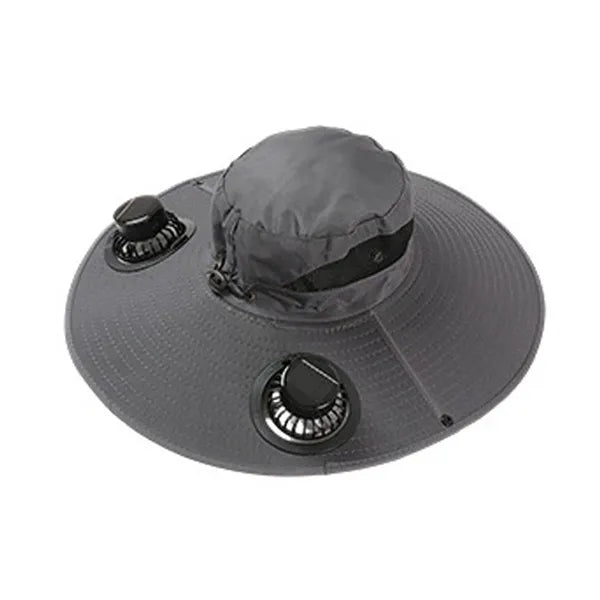 Lightweight Cooling Sun Hat with Fan