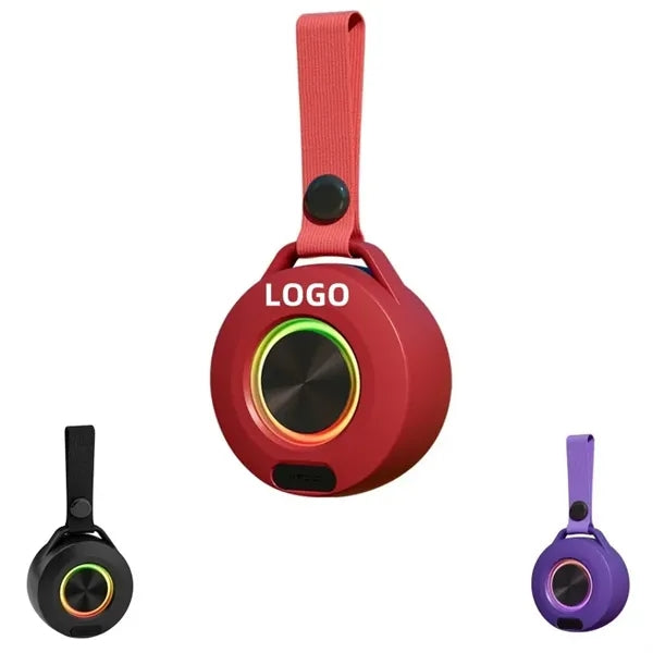 Waterproof Bluetooth Speaker With LED