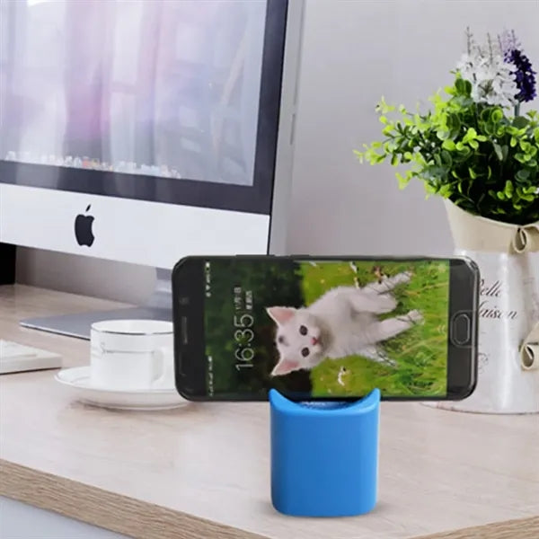 Mini Bluetooth Speaker with Phone Stand and Custom Logo