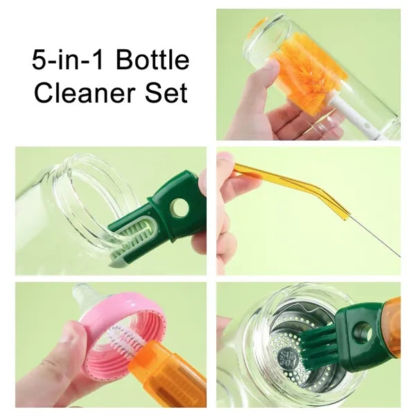 5-in-1 Bottle Cleaner Set