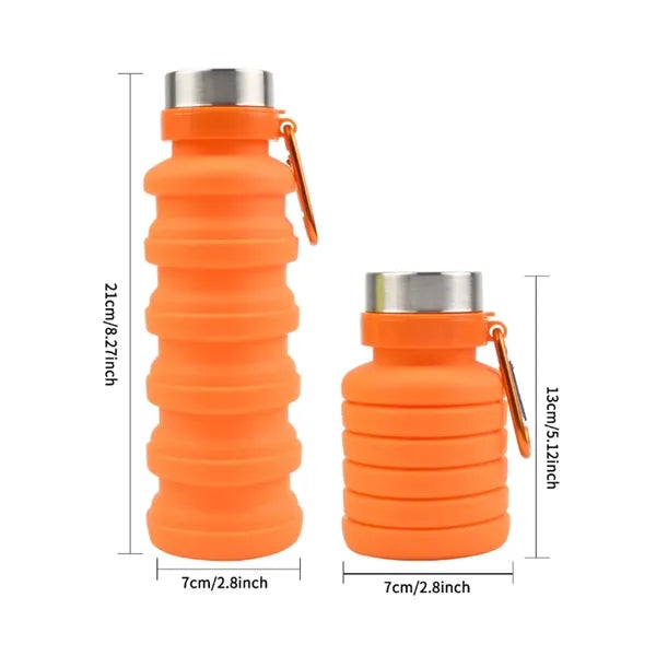 17oz Collapsible Silicone Travel Bottle