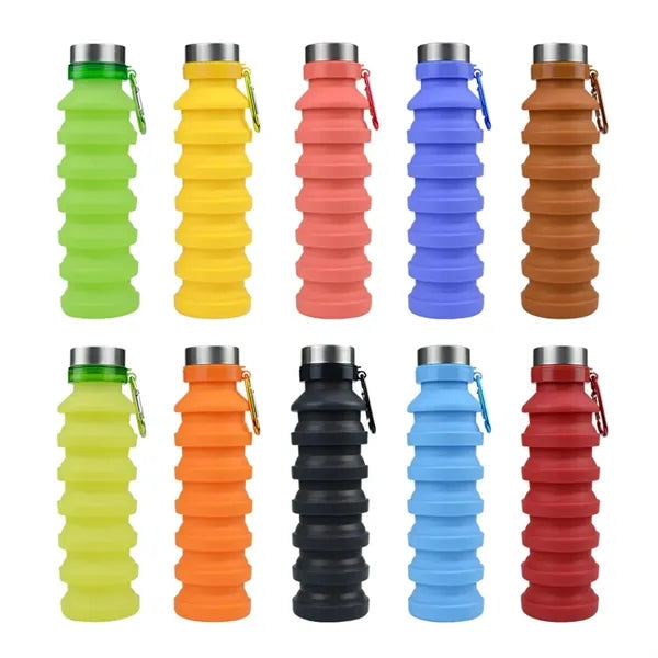 17oz Collapsible Silicone Travel Bottle