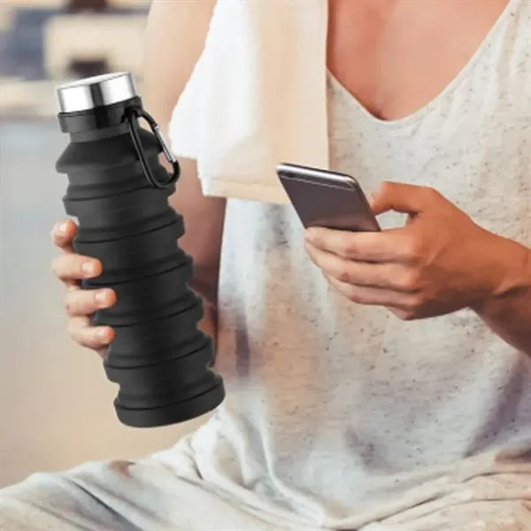 17oz Collapsible Silicone Travel Bottle