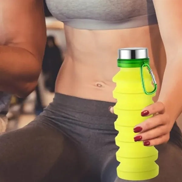 17oz Collapsible Silicone Travel Bottle
