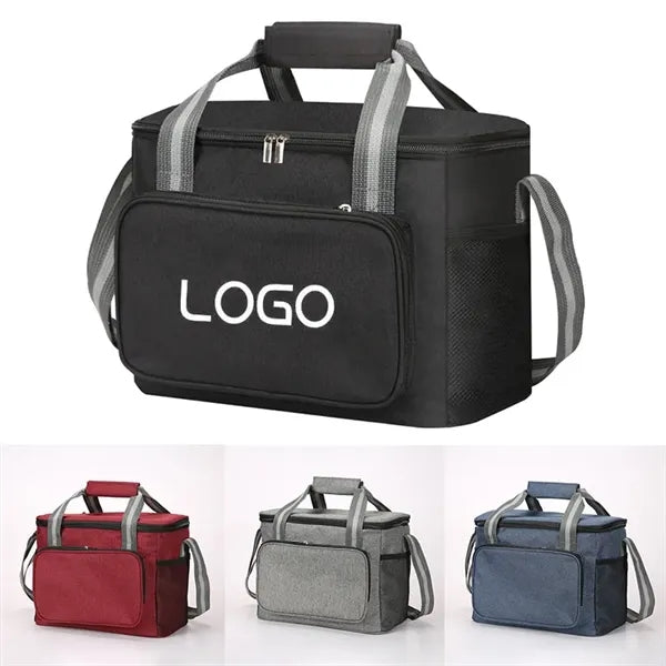 Portable Outdoor Heat Insulated Lunch Bag Storage Cooler