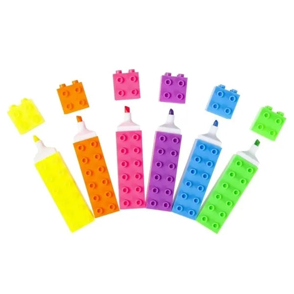 Block Shaped Highlighter Marker