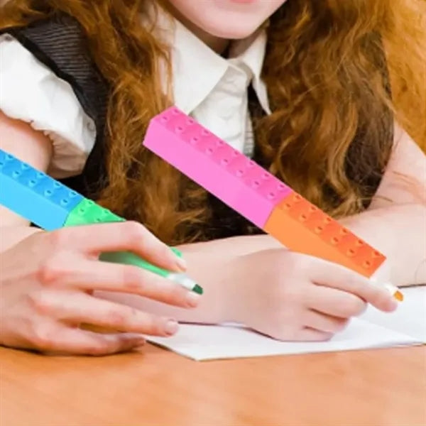 Block Shaped Highlighter Marker