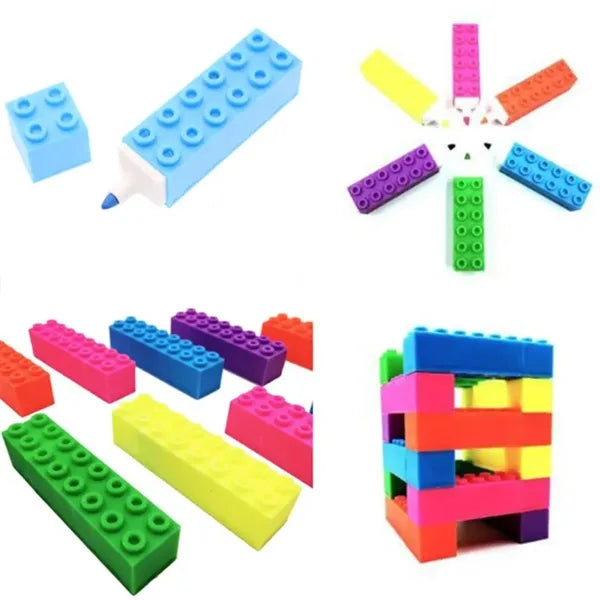 Block Shaped Highlighter Marker