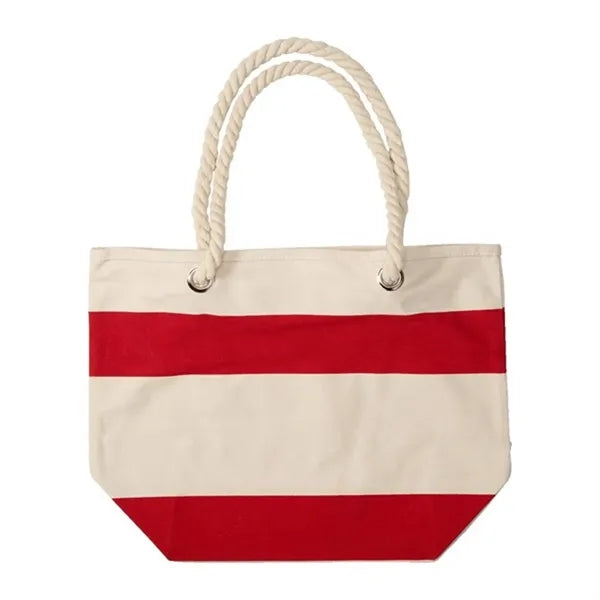Portsmouth Cotton Canvas Beach Tote Bag