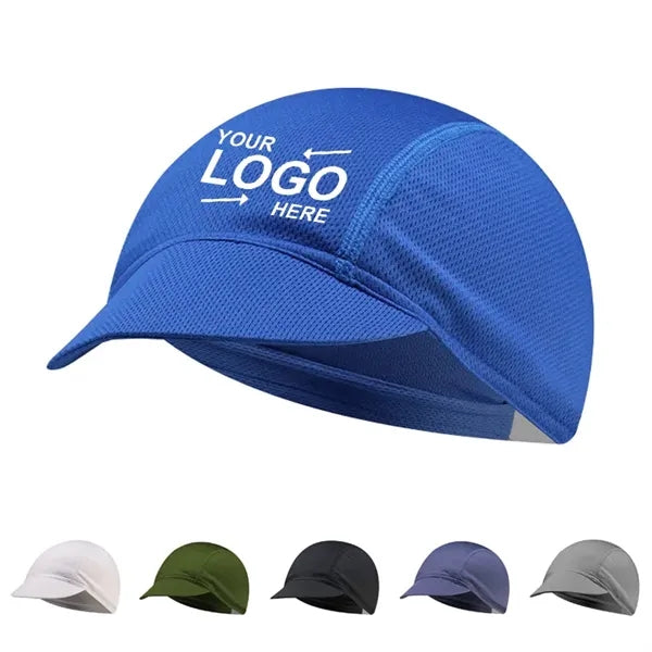 Cycling Breathable Caps With Brim