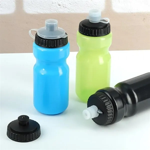 20Oz. Sports Water Bottle with Push-Pull Lid