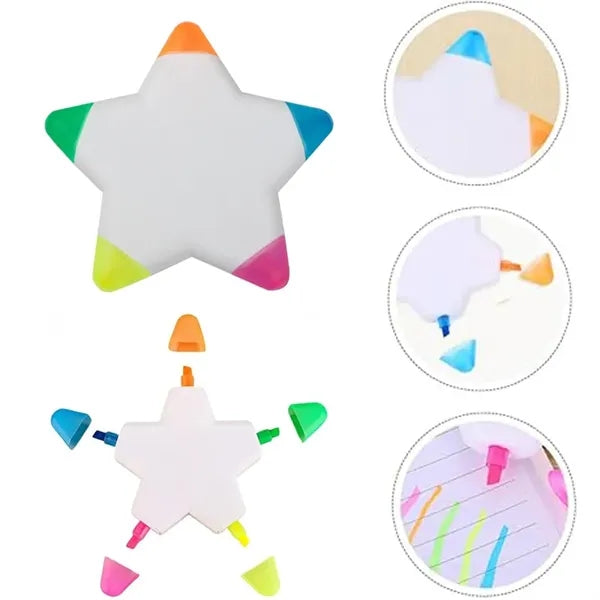 Star Shaped Highlighter Pen