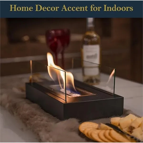 Portable Tabletop Fire Pit for Indoor&Outdoor,Mini Fireplace