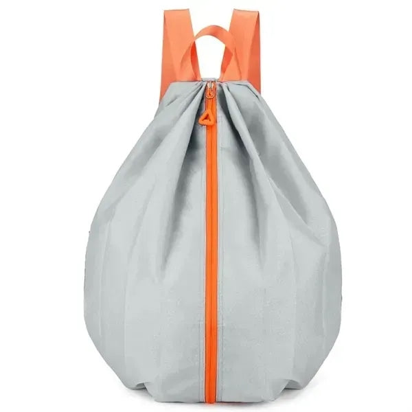 2-in-1 Compact Travel Bag Convertible Daypack Tote Backpack