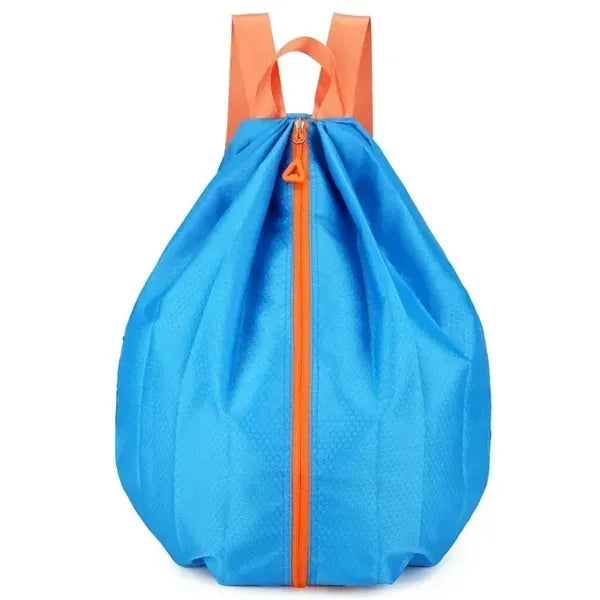 2-in-1 Compact Travel Bag Convertible Daypack Tote Backpack