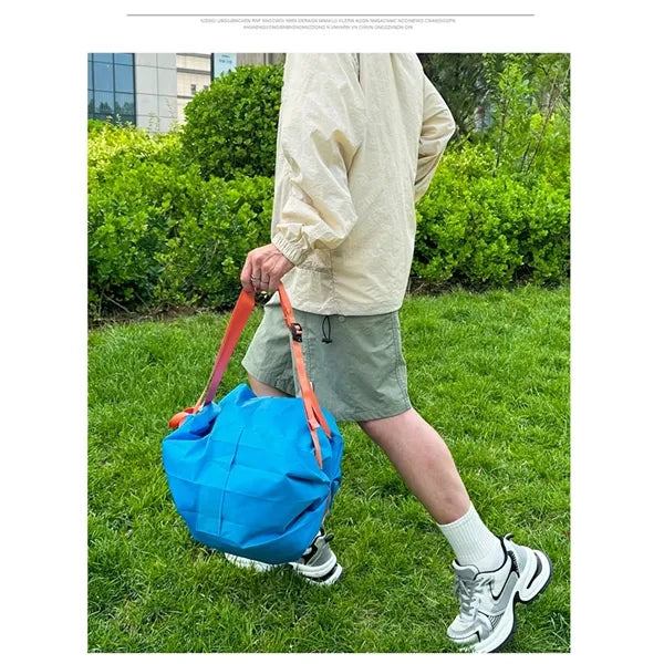 2-in-1 Compact Travel Bag Convertible Daypack Tote Backpack