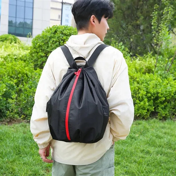 2-in-1 Compact Travel Bag Convertible Daypack Tote Backpack