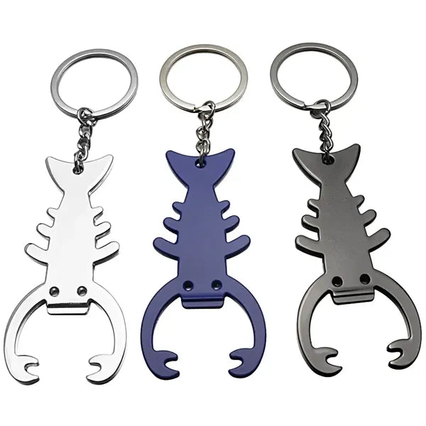 Metal Bottle Opener Keychain