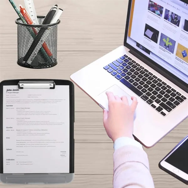 A4 Clipboard with Storage