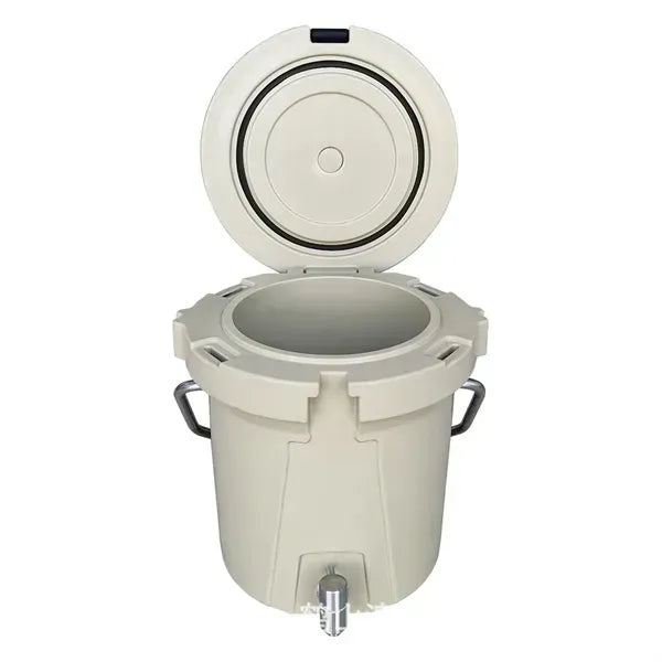 Rotomolded Insulated Ice Bucket Cooler with Spigot