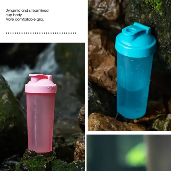 600ml sports shaker cup