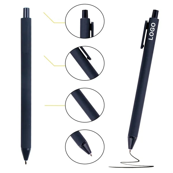 Stylish Plastic Ballpoint Pen In Vibrant Candy Colors