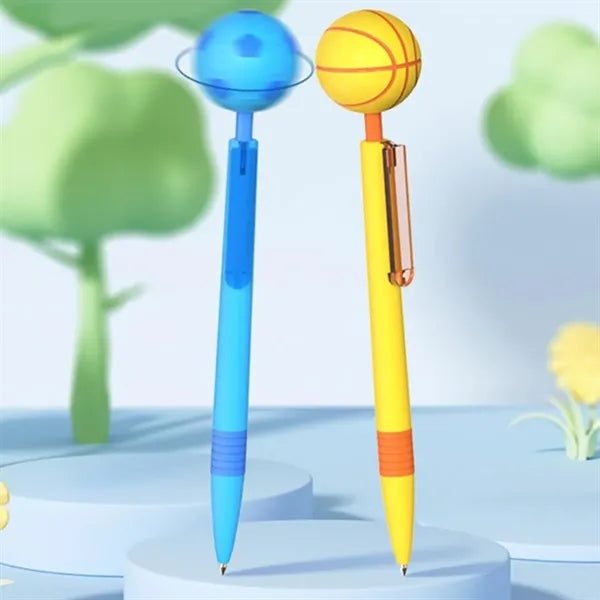 Sports Ball Fidget Spinner Ballpoint Pen