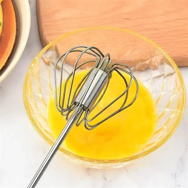10inch Manual Rotating Egg Beater with Non-Slip Handle