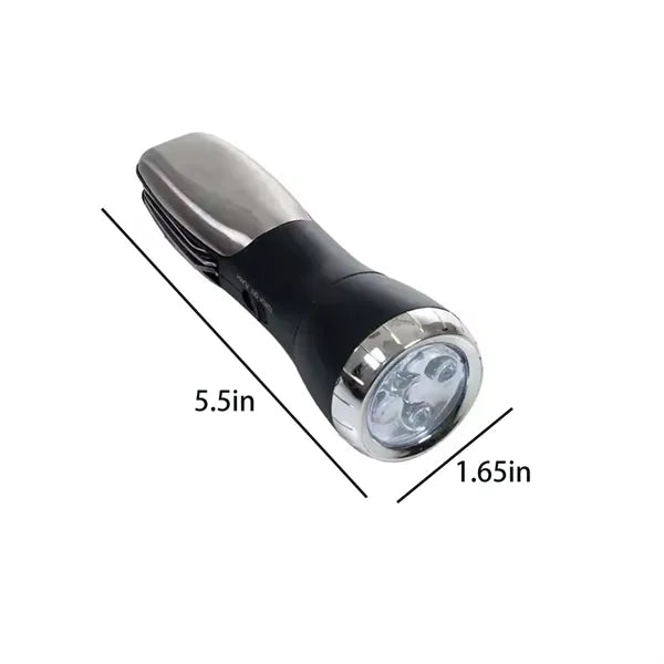 Multi-Function LED Flashlight & Red Light w/ Tool Set