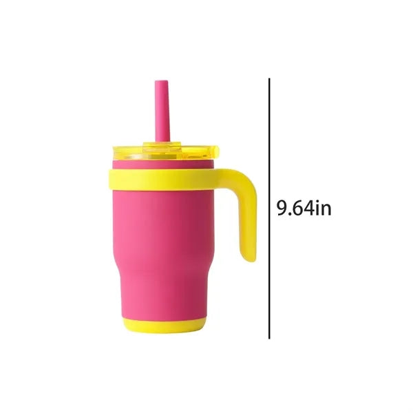 14oz Kids Water Bottle with Straw