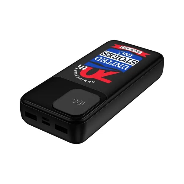 Dallas Dual Cord Power Bank 20000