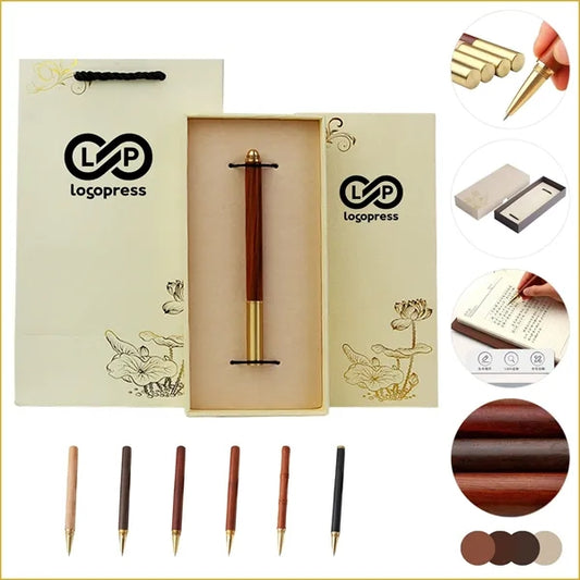 Premium Wooden Signature Ballpoint Pen for Executives