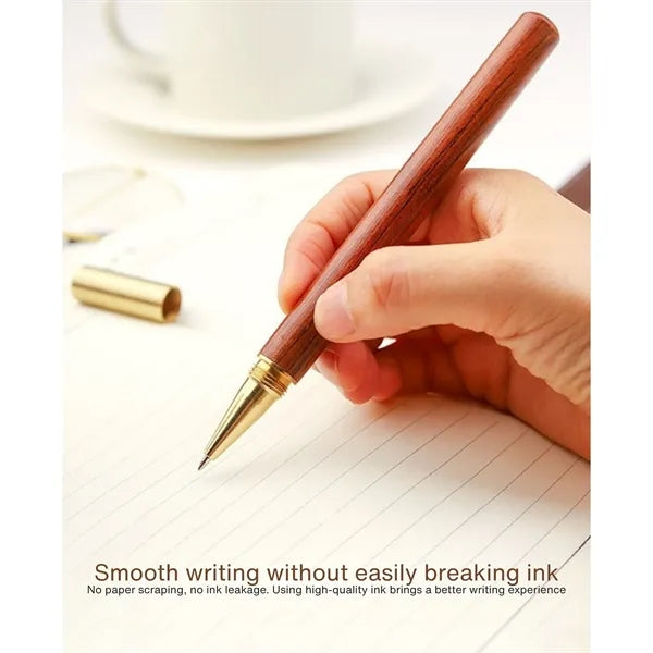 Premium Wooden Signature Ballpoint Pen for Executives