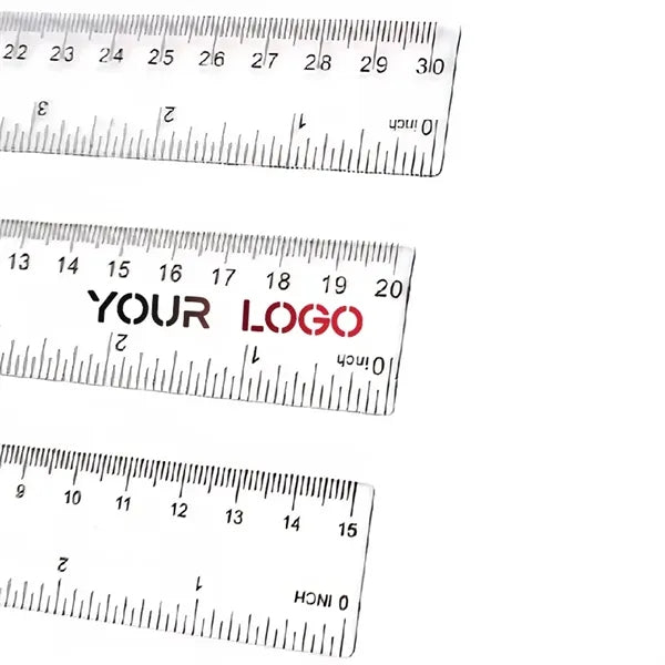 Flexible Plastic Ruler - 12"