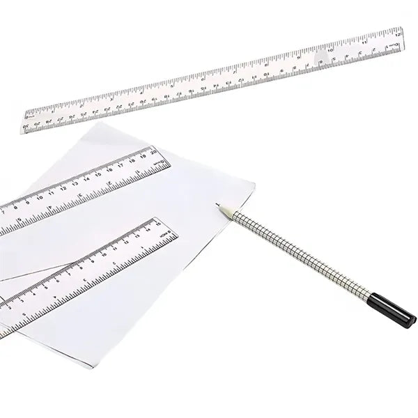 Flexible Plastic Ruler - 12"