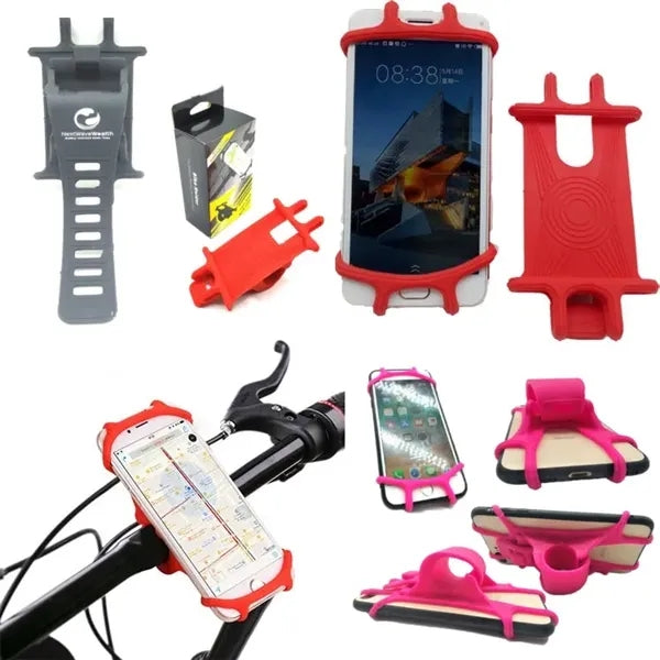 Universal Silicone Bike Phone Mount Holder