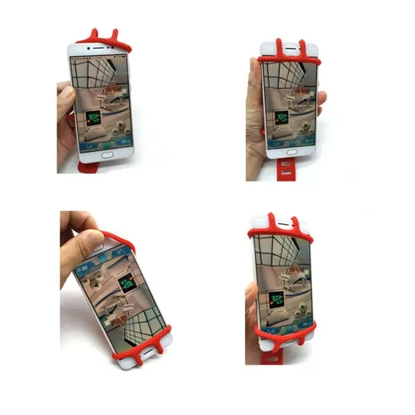 Universal Silicone Bike Phone Mount Holder