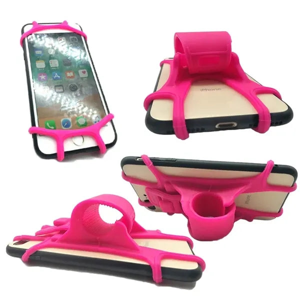 Universal Silicone Bike Phone Mount Holder