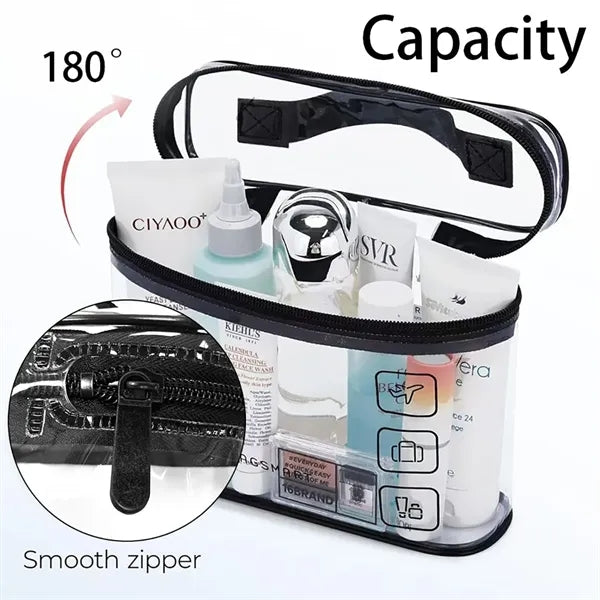 Portable Waterproof Toiletry Cosmetics Bag