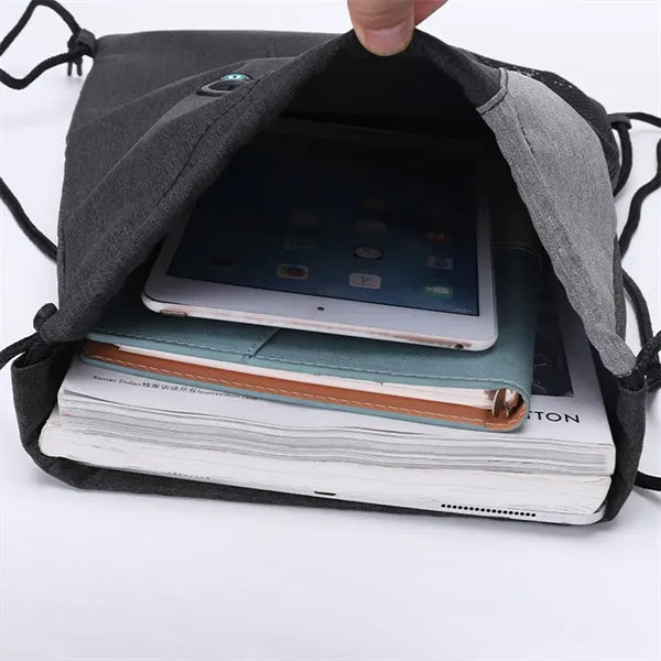 Shoulder Drawstring Sports Backpack