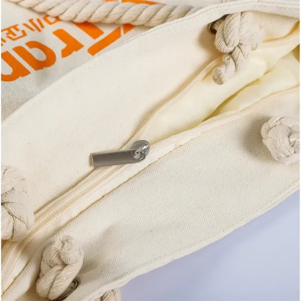 Twisted Rope Blankets Canvas Bag