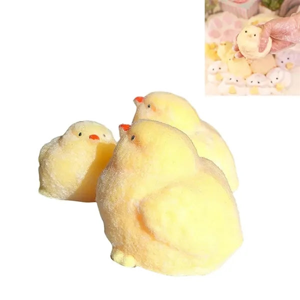 Chick-Shaped Squishy Toy