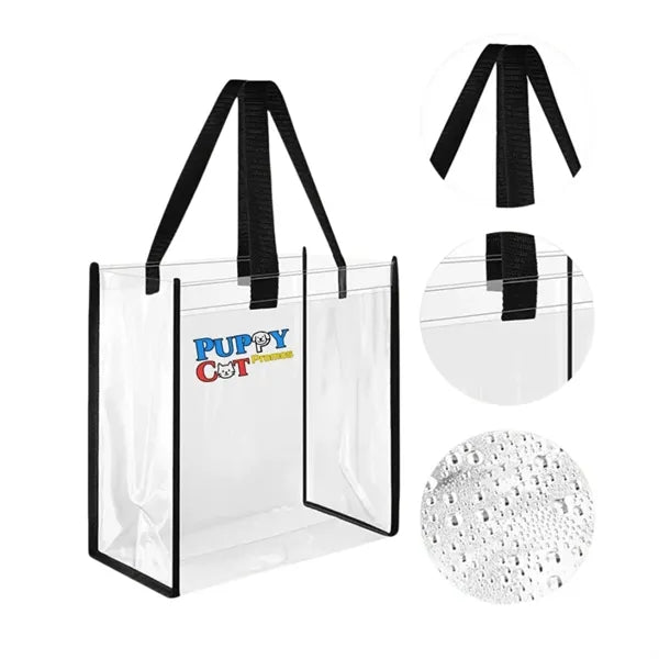 Clear PVC Tote Bag