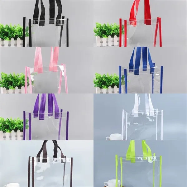 Clear PVC Tote Bag